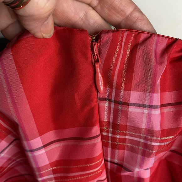 Loveshackfancy Francie Taffeta Bow Plaid Mini‎ Dress - Picture 8 of 8